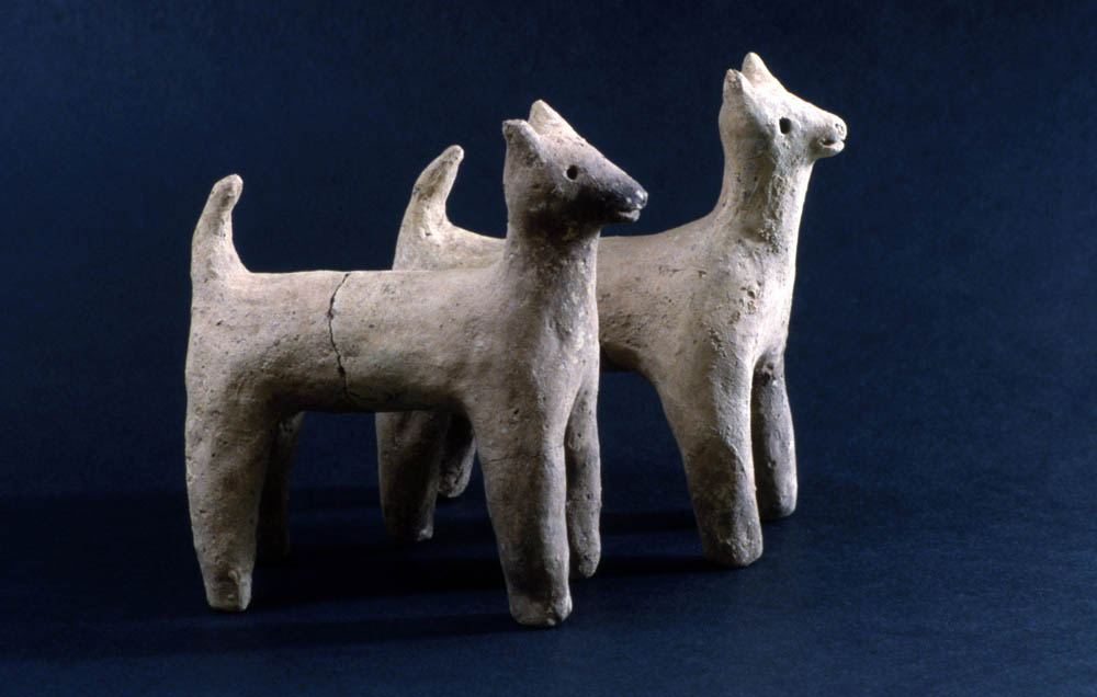Hohokam clay figurines, found at many large archaeological sites, ASM ...